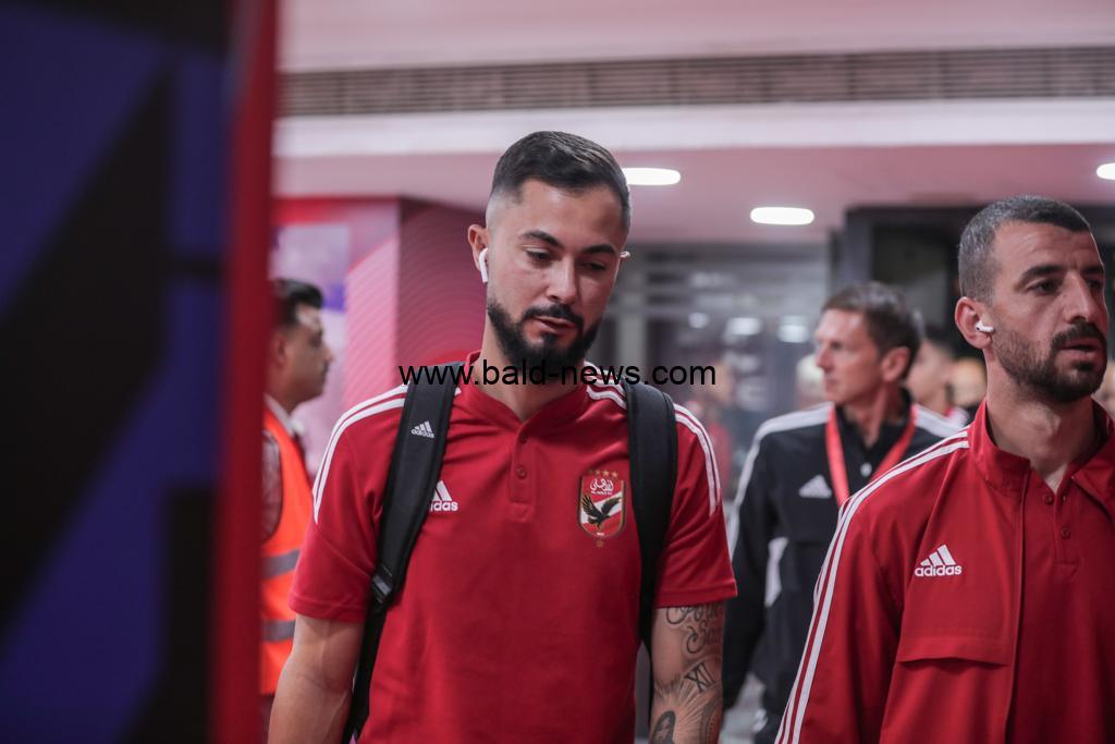 حافلة الأهلي تصل استاد السلام استعدادا لمواجهة الاتحاد المنستيري