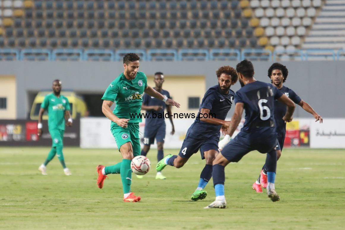 بيراميدز يتقدم على انبى بهدف فى الشوط الأول