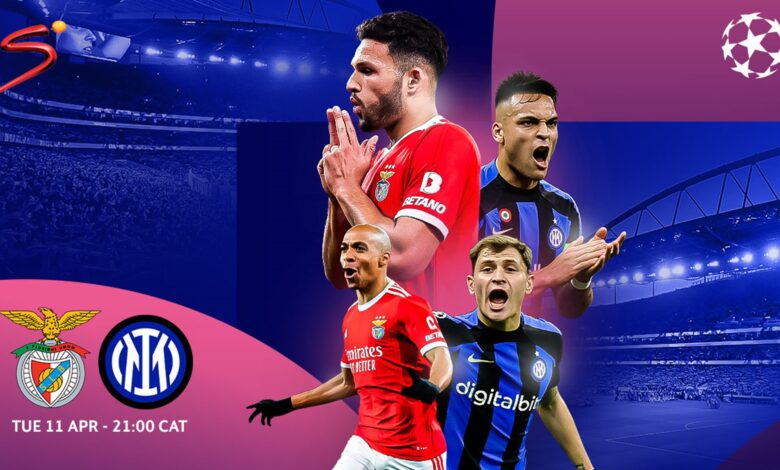 اهداف ونتيجة مباراة انتر ميلان وبنفيكا اليوم يلا شوت في دوري أبطال أوروبا